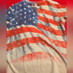 Red, White and Blue lightweight shirt